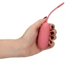 Ultra Soft Egg Vibrator with Remote Control – Pink Arabesque — Photo 11