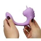 Unihorn C-Horse Marina Lilac divpusējais vibrators – 15 cm (5.9″) – violets — Foto 7