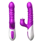 Heating Thrusting Vibrator with Clitoral and G-Spot Stimulator – USB Rechargeable — Photo 2