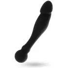 Black&Silver Karl Model G-punkti anaaldildo – 18 cm (7″) – Must — Foto 2