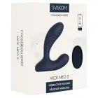 Vick Neo 2 Eesnäärme vibraator – 10.2 cm (4″) – Läbipaistev — Foto 1
