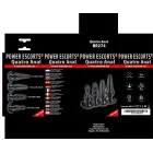 Plug-Quatro analinių kištukų startinis rinkinys – 4 vnt. – Juodas – M Photo