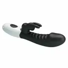 PRETTY LOVE Naughty Bunny Rabbit Vibrator – 20 cm (7.9″) – Black — Photo 5