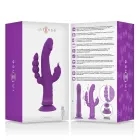 Вибратор Intense Casanova Triple Motor Silicone System – 11 см (4.3″) – фиолетовый — Фото 6