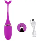 Vibratong Vibrating Egg – 10 cm (4″) – Purple — Photo 3