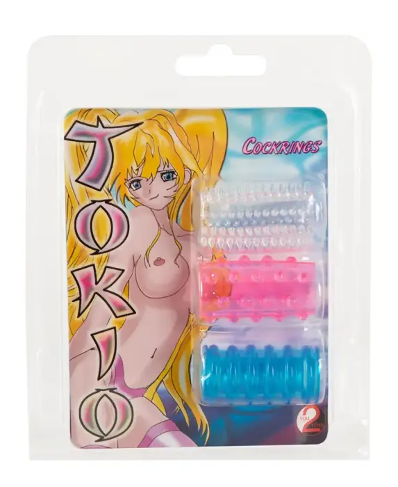 Tokio Cock Ring Set – 3 pcs