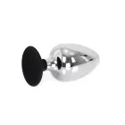 Anal Plug BIG-S Sucker – 12 cm (4.7″) – Clear — Photo 1