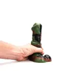 Kiotos Revolt Green Army 01 Medium – silikona dildo – 18 cm — Foto 4