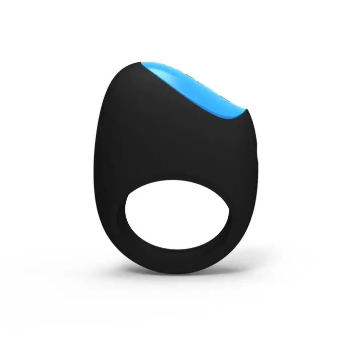Picobong Remoji Lifeguard App-Controlled Silicone Couples Ring – Black