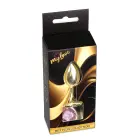 MyLove Toys Jewellery Gold širdies formos analinis kištukas – 7 cm (2.8″) – Rožinis — Nuotrauka 8