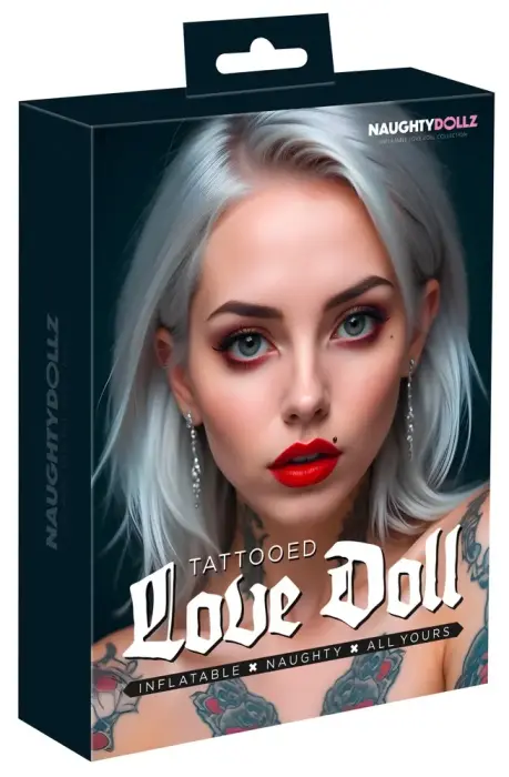 NaughtyDollz Tattooed Inflatable Love Doll – 152 cm