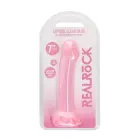 Netikras dildo su siurbtuku – 17 cm (6.7″) – Skaidrus Photo