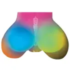 PDXE Go-Go Booty LED skaidrus masturbatorius – 17.8 cm (7″) — Nuotrauka 4