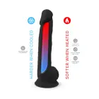 Silex-D Model dildo – 38 cm (15″) – Melns — Foto 5