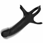 ARMONY Vibrating Silicone Ring & Intimate Machine – 13.8 cm (5.43″) – Black — Photo 3