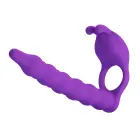 PRETTY LOVE - Blackney purple vibrating cock ring — Photo 2