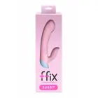 FemmeFunn FFIX Rabbit divkāršās darbības truša vibrators – 20.3 cm (8″) – rozā — Foto 1