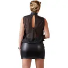 Transparent Black Mini Dress – 4XL — Photo 4