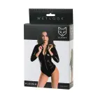 Wetlook Body Dress Alessia – Black – L — Photo 6