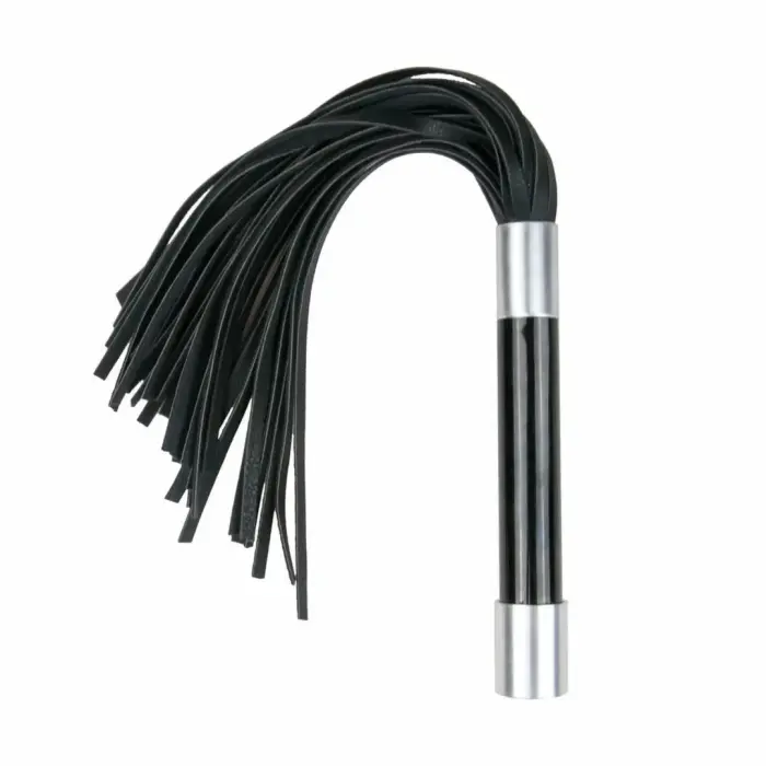 Kiotos šauta ar metāla rokturi – izturīga mākslīgā āda – melna – 45 cm