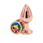 Rear Assets Rose Gold anālais spraudnis – M – Daudzkrāsains — Foto 1