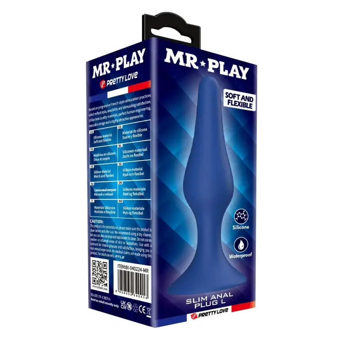 MR. Play Slim analinis kištukas – L Photo