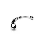 Le Wand Hoop Wand dildo – 18 cm (7″) – Sidabrinis — Nuotrauka 5