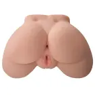 PET Vibrating Ass Masturbator – Realistic Torso Design – Skin — Photo 3