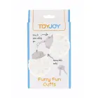 Furry Fun Cuffs – White — Photo 2