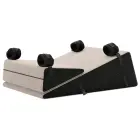 Liberator Bondage Wedge/Ramp Combo pozīciju spilvenu komplekts – krēmkrāsas Foto 1