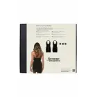 Guilty Pleasure Helix Halter Dress – Datex halter-kleit sügava dekolteega ja kuldse esipoolse tõmblukuga – must – Suurus: S — Foto 5