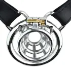 Cone Cell – male-to-female metal chastity device – adjustable elastic belt – 85–130 cm waist — Photo 4