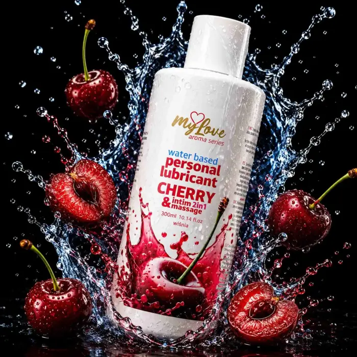 MyLove Aroma Series интимный и массажный 2-в-1 – вишня – 300 мл