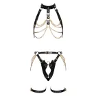 ZADO Leather Harness Set – Black – L/XL — Photo 7