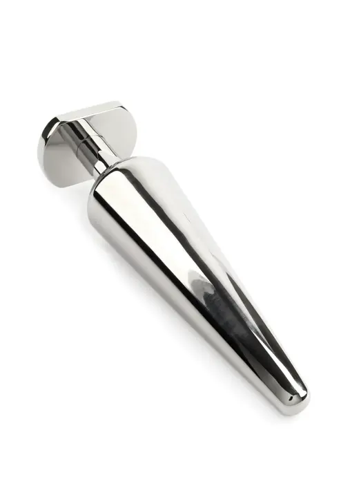 Heavy Steel Butt Plug – L – Silver