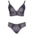 Cottelli CURVES фиолетовый кружевной комплект бюстгальтера и трусиков – 4 XL — Фото 9