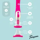 Pleasure Pump su G taško vibratoriumi – rožinis — Nuotrauka 12
