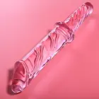 Ibiza Nebula Series Model 24 Glass Dildo – 28.5 cm (11.2″) – Pink — Photo 2