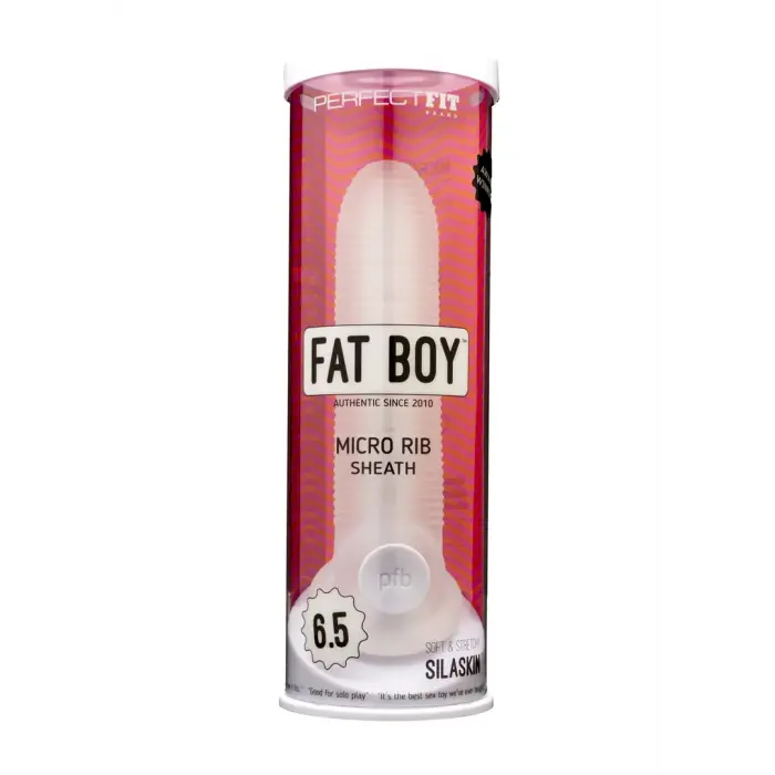 Fat Boy Micro Ribbed varpos rankovė – 16.5 cm (6″) – kūno spalva