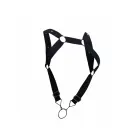 DNGEON Straight Back Harness – Black – One size — Photo 5