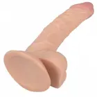 Rocket John Realistic Dildo with Suction Cup – 18.5 cm (7.3″) – Flesh — Photo 2