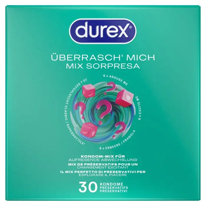 Durex Surprise Mix kondoomid – 30 tk