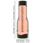 Rebel V-Stroker Nicolette Masturbator – 26.5 cm (10.4″) — Photo 8