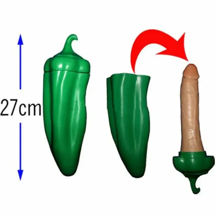 Diablo Picante Surprise Party Prop – green pepper