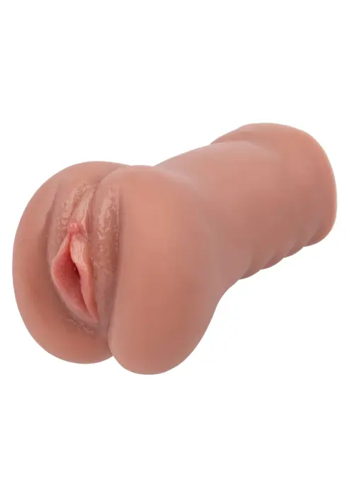 Stroke It Liquid Silicone Juicy Pussy – Brown
