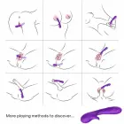 ARMONY Romance vibratorius – 18 cm (7″) – violetinis — Nuotrauka 2