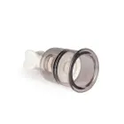 Krūšu galu un klitora piesūcekņu komplekts, vidējs (2 gab.) – caurspīdīgs Foto 3