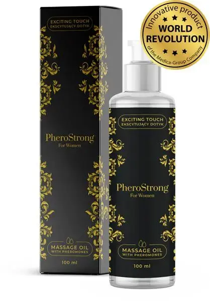 PheroStrong Erotic Massage Oil for Women – 100 ml