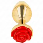 KINK roostevabast terasest anaaltapp – 7 cm – L – Gold — Foto 1