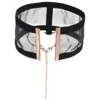 Sportsheets Sex & Mischief Sheer Day Collar, adjustable – black/gold — Photo 3